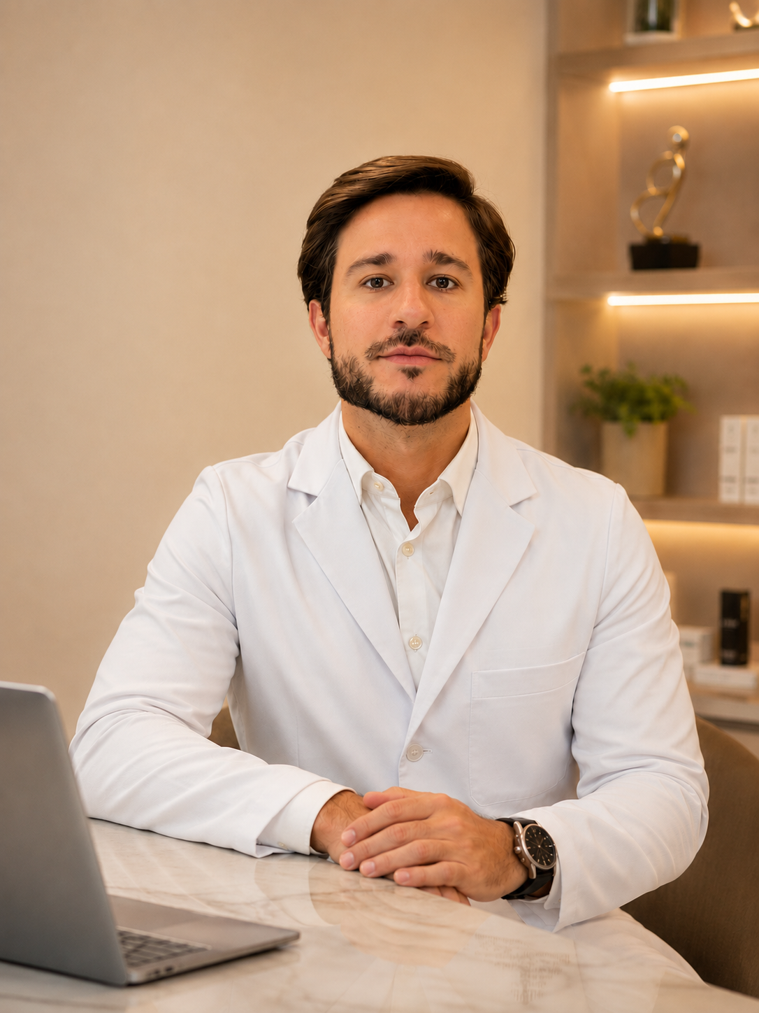 Jean Parpinelli, biomédico responsável pela Clínica Essencial
